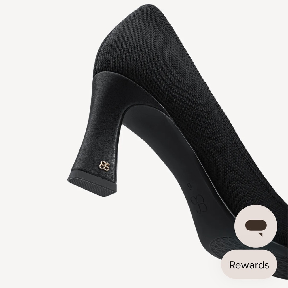 Chic Black Heels by Ecco - Picture 3 of 5